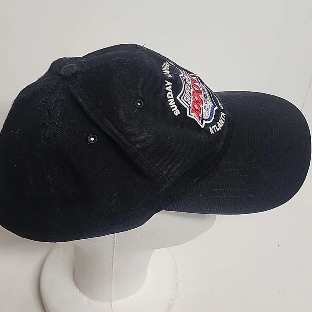 Vintage Super Bowl 2000 XXXIV NFL Logo 7 Black Cap Los Angeles Rams Football